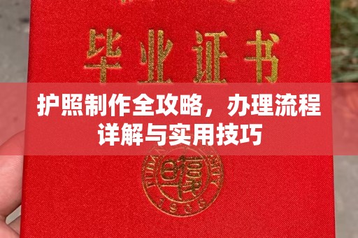 易门护照制作全攻略，办理流程详解与实用技巧